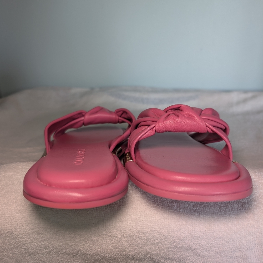 New Coach Brooklyn Leather Sandals with Twist Knot in Size 11 - Picture 6 of 6